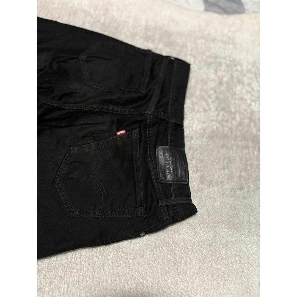 Levi's 511 Premium Men's Black Denim Jeans Size 31x32 Pants Stretch